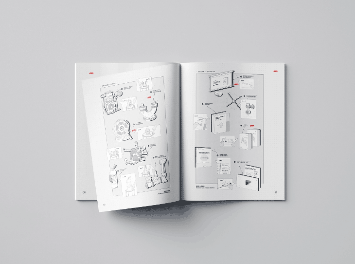 上海企業消防宣傳畫冊印刷  第5張